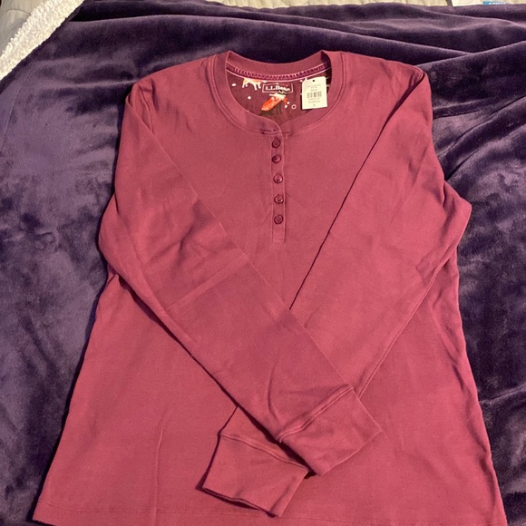 L.L. Bean Long Sleeve Top S - Picture 1 of 5